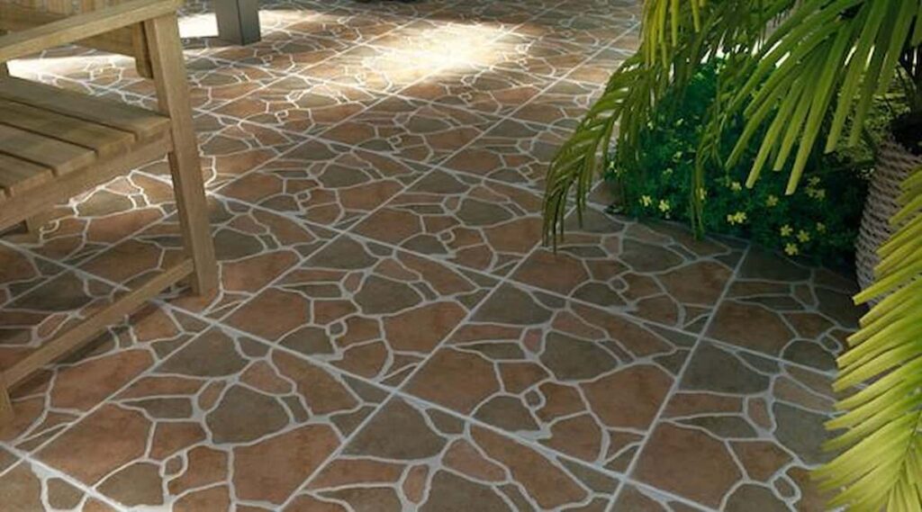 موزاییک حیاطی در مقایسه با سنگ و سرامیک