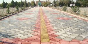 کفپوش بتنی پیاده‌ رو